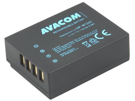 AVACOM baterie - Fujifilm NP-W126S Li-Ion 7.2V 1140mAh 8.2Wh