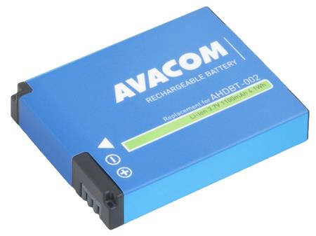 AVACOM baterie - GoPro AHDBT-001, AHDBT-002 Li-Ion 3.7V 1100mAh 4.1Wh