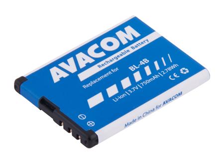 AVACOM baterie - Nokia 6111 Li-Ion 3,7V 750mAh (náhrada za BL-4B)