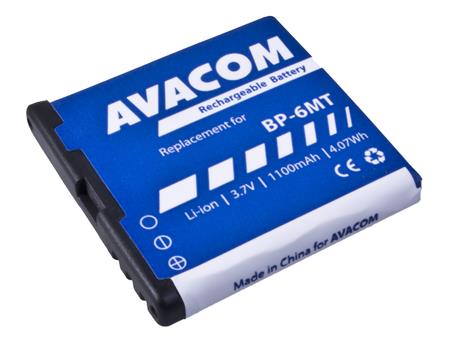 AVACOM baterie - Nokia E51, N81, N81 8GB, N82, Li-Ion 3,6V 1100mAh (náhrada BP-6MT)