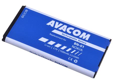 AVACOM baterie - Nokia X Android Li-Ion 3,7V 1500mAh (náhrada BN-01)