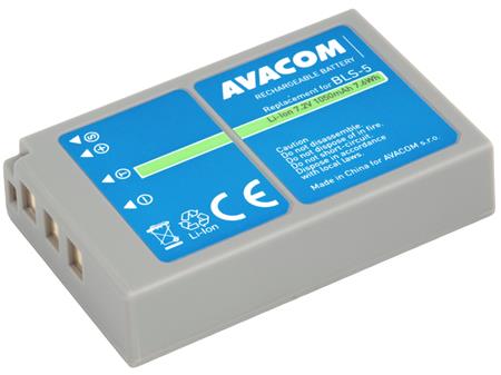 AVACOM baterie - Olympus BLS-5, BLS-50 Li-ion 7.2V 1050mAh 7.6Wh