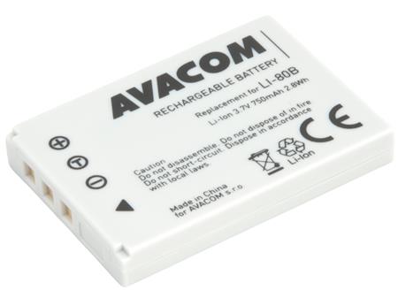 AVACOM baterie - Olympus LI-80B Li-Ion 3.7V 750mAh 2.8Wh