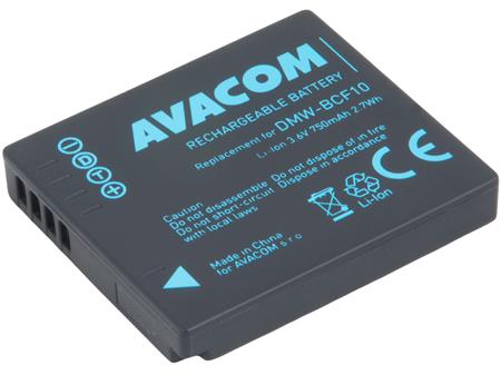 AVACOM baterie - Panasonic DMW-BCF10 Li-Ion 3.6V 750mAh 2.7Wh