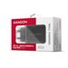 Axagon ACU-PQ45 GaN nabíječka do sítě 45W, 2x port (USB-A + USB-C), PD3.0 PPS QC4+ SFC 2.0 AFC Apple