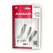 Axagon ADA-HCPD, USB-C na 3.5mm jack - Hi-Res DAC audio adaptér, 384kHz 32bit, stereo, PD 60W 3A