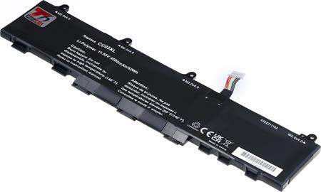 Baterie T6 Power HP EliteBook 830 G7, 830 G8, 840 G7, ZBook 14 G7, 4500mAh, 52Wh, 3cell, Li-pol