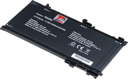 Baterie T6 power HP Pavilion 15-bc000, 15-bc200, Omen 15-ax000, 5300mAh, 61Wh, 3cell, Li-pol