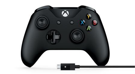 BAZAR Xbox One Gamepad + kabel pro Windows, USB