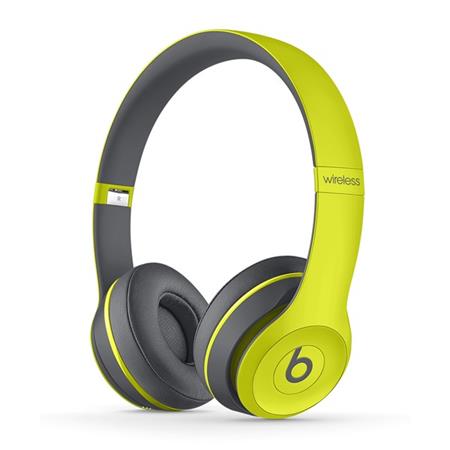 Beats By Dr. Dre Solo 2 Active - náhlavní sluchátka bezdrátová, žlutá