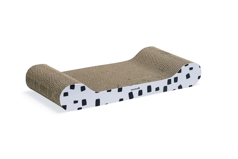 Beeztees Škrabadlo pro kočky kartonové SOFA 49x22x7,5cm