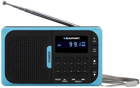 BLAUPUNKT PR5BL, přenosné rádio, AM/FM, PLL, USB, microSD