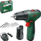 Bosch EasyDrill 1200 akumulátorový vrtací šroubovák, 30 Nm, 10mm rychloupínací sklíčidlo, 2x akumulátor PBA 12V 1.5Ah