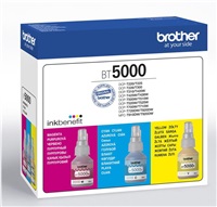 Brother INK BT-5000CLVAL cyan+magneta+yellow T3xx T4xx T5xx T7xx T9xx - cca 5000 - INKTANK; BT5000CLVAL