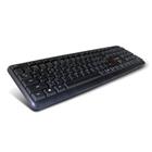 C-TECH KB-102 PS2 slim black, CZ/SK klávesnice