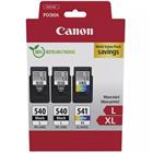 Canon cartridge PG-540Lx2 CL-541XL Multipack 2x Black + 1 Color 2x21ml + 1x15ml