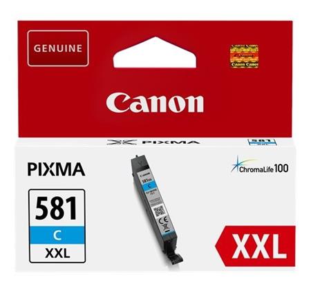 Canon CLI-581XXL C, azurová extra velká