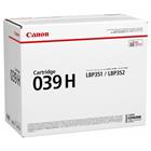 Canon originální toner CRG-039H černý pro LBP351dn, LBP351x, LBP352dn