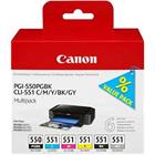 Canon PGI-550 + CLI-551 C M Y BK GY Multi pack