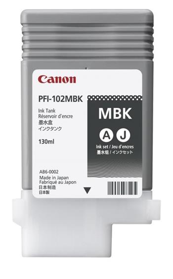 Canon zásobník inkoustu PFI-102, Matt Black (PG)