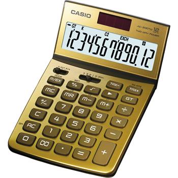 CASIO JW 200 TW GOLD kalkulačka stolní