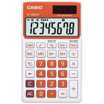 CASIO SL 300 NC/RG kalkulačka kapesní