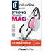 Cellularline Ochranný kryt Tetra Force Strong Guard Mag s podporou Magsafe pro Apple iPhone 16 Plus, transparentní