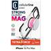 Cellularline Ochranný kryt Tetra Force Strong Guard Mag s podporou Magsafe pro Apple iPhone 16 Pro Max, transparentní