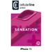 Cellularline Ochranný silikonový kryt Sensation Plus pro Apple iPhone 15, růžový