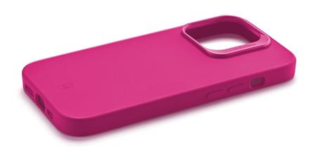 Cellularline Ochranný silikonový kryt Sensation Plus pro Apple iPhone 15, růžový