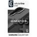 Cellularline Ochranný silikonový kryt Sensation Plus pro Samsung Galaxy S24, černý