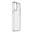 Cellularline Zadní čirý kryt s ochranným rámečkem Clear Duo pro Apple iPhone 16 Plus