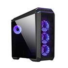 Chieftec skříň STALLION 3, ATX, 1x USB-C 3.2, 2x USB 3.1, 1x USB 2.0, 4x 120mm RGB Fan, černá