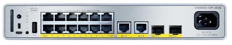 Cisco Catalyst Compact model C9200CX-12P-2X2G-E