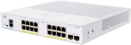 Cisco CBS350 Managed 16-port GE, PoE, 2x1G SFP - REFRESH