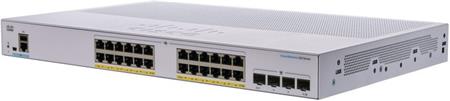 Cisco CBS350 Managed 24-port GE, PoE, 4x1G SFP - REFRESH