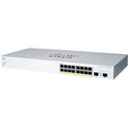 Cisco switch CBS220-16P-2G (16xGbE,2xSFP,16xPoE+,130W,fanless) - REFRESH