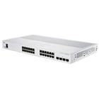 Cisco switch CBS250-24T-4G (24xGbE,4xSFP,fanless)