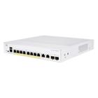 Cisco switch CBS250-8FP-E-2G-UK (8xGbE,2xGbE SFP combo,8xPoE+,120W,fanless) - REFRESH