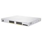 Cisco switch CBS350-24FP-4G-UK (24xGbE,4xSFP,24xPoE+,370W) - REFRESH