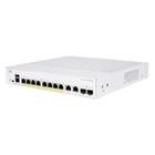 Cisco switch CBS350-8P-2G-EU (8xGbE,2xGbE SFP combo,8xPoE+,67W,fanless) - REFRESH