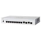 Cisco switch CBS350-8S-E-2G-EU (8xSFP, 2xGbE SFP combo,fanless) - REFRESH