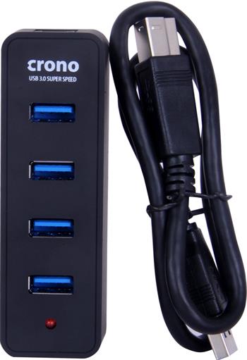 Crono USB HUB, 4 porty, USB 3.0