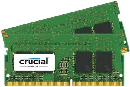 Crucial DDR4 8GB (2x4GB) SODIMM 2400Mhz CL17 SR x8; CT2K4G4SFS824A