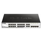 D-Link DGS-1210-20 20-port Gigabit Smart+ Switch, 16x GbE, 4x RJ45 SFP, fanless