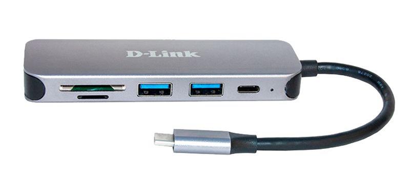 D-Link DUB-2325 E 5-in-1 USB-C Hub with Card Reader