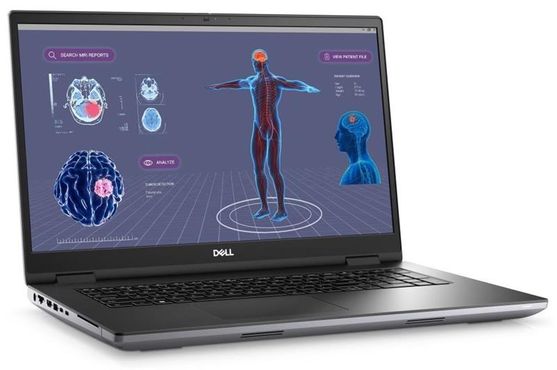 Dell Precision/7780/i7-13850HX/17"/FHD/32GB/1TB SSD/RTX 3500A/W11P/Gray/3RNBD