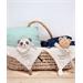 Doudou Dárková sada - plyšový muchláček panda 20 cm