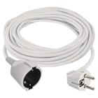 EMOS Prodlužovací kabel 10 m / 1 zásuvka / bílý / PVC / 1,5 mm2