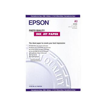Epson A3,Photo Quality Inkjet Paper (100listů) C13S041068